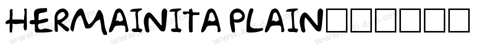 Hermainita Plain字体转换